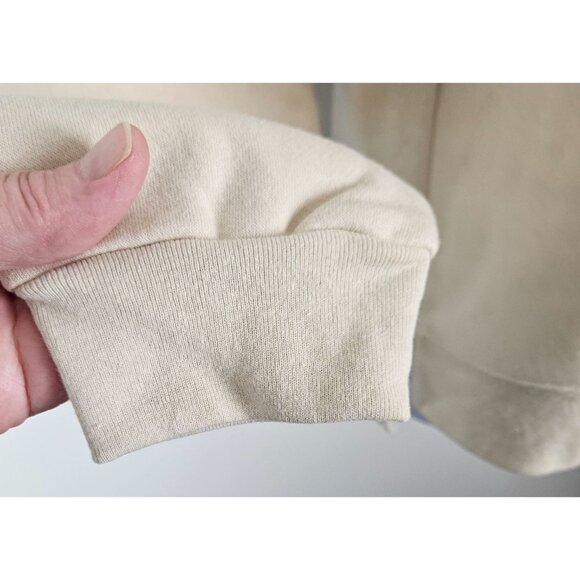 Disney Winnie The Pooh Womens Cream Chenille Crewneck Sweatshirt Size Large Soft - Picture 5 of 9